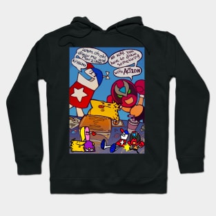 Homestar runner, Strong bad & the cheat animated! Hoodie